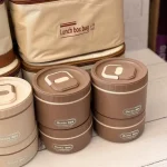 لانچ باکس ۴ عددی کیف دار