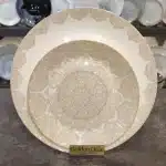 سرویس 26پارچه آرکوپال قالب دیوالی طرح آنجل عسلی