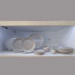 سرویس غذاخوری ۳۰ پارچه چینی مات رومز