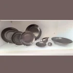 سرویس غذاخوری ۳۰ پارچه چینی مات رومز
