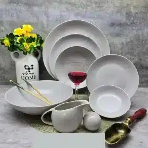 سرویس غذاخوری ۳۰ پارچه چینی مات رومز