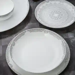 سرویس آرکوپال 6نفره 26 پارچه دیوالی طرح دراگون طوسی