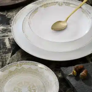 سرویس آرکوپال 6نفره 26 پارچه دیوالی طرح دراگون عسلی